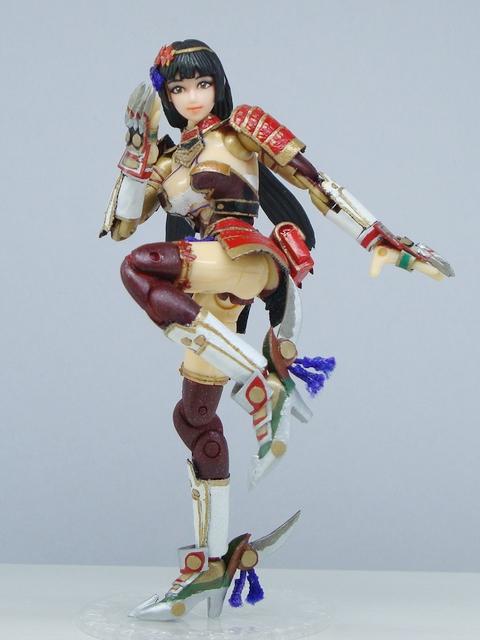 Fig-Mo]ミクロマン改造 井伊直虎「戦国無双4」 - ばびらんの作品