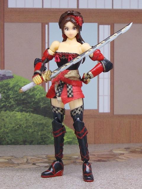 Fig Mo ミクロマン改造 甲斐姫 戦国無双３ ばびらんの作品