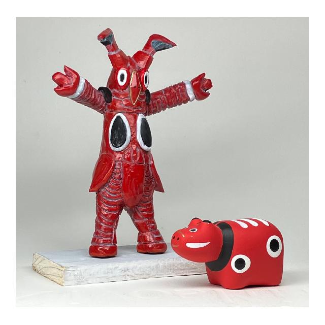 Fig-Mo]赤べこゼットン(2025) - ATSUSHI KAMIOの作品