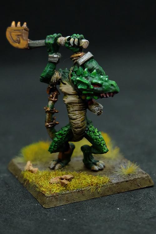 WH旧版 リザードマン/Seraphon クロキシゴール メタル OOP 未組立 Fig-Mo]ウォーハンマー リザードマン クロキシゴール - みみぶくろの作品