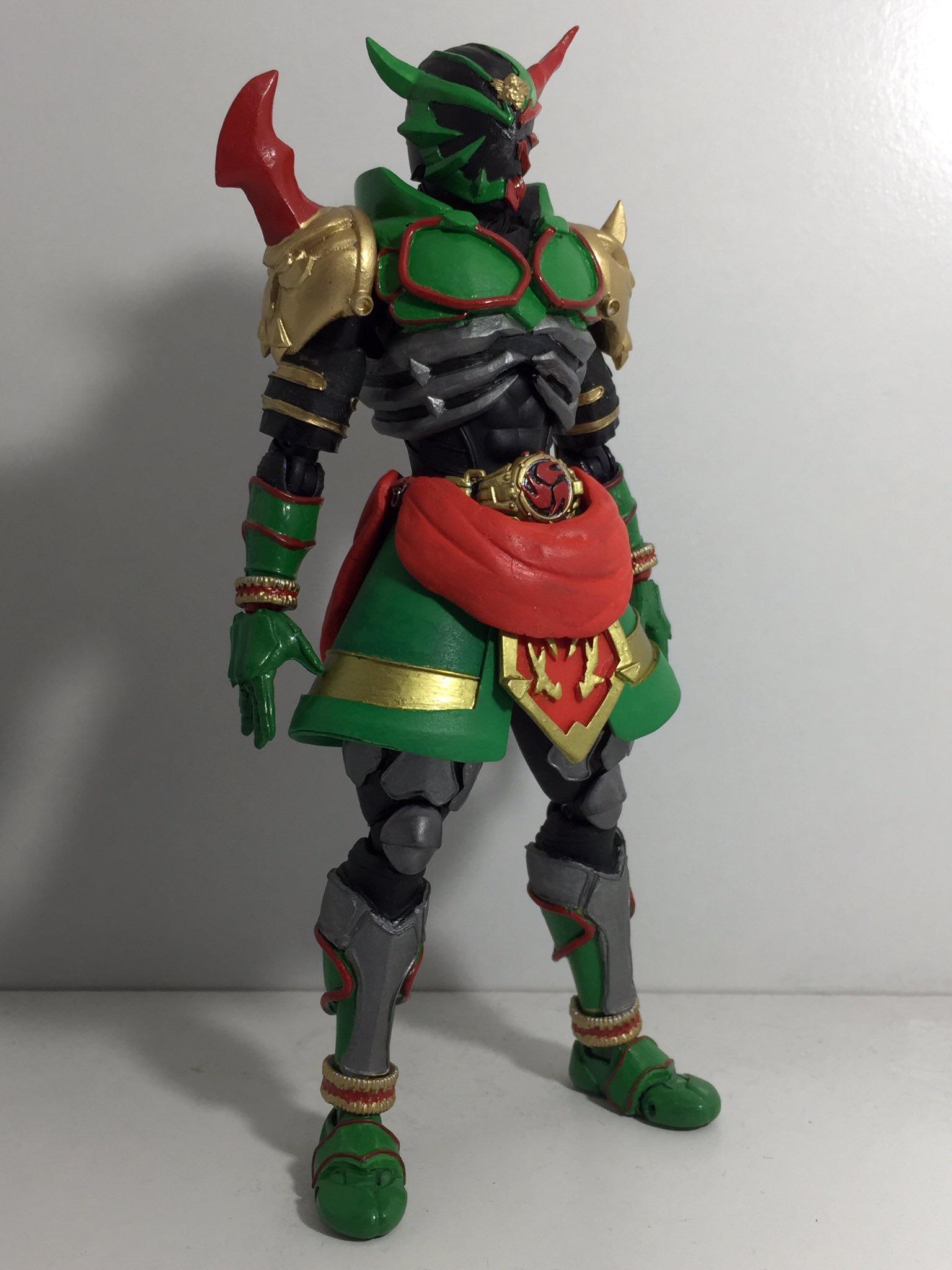 Fig Mo 真骨彫 改造 フィギアーツ 仮面ライダー歌舞鬼 トウヘンボクの作品